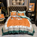 Barato conjunto de cama de capa de cama king size